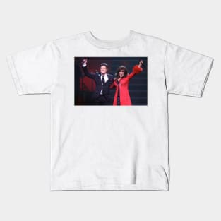 Donny and Marie Osmond Photograph Kids T-Shirt